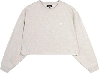 ALIX The Label Alix The Label, Dames, Sweatshirts & Hoodies, Grijs, Maat: S Katoen