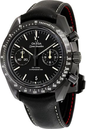 Omega Pre-owned Omega Speedmaster Moonwatch Pitch Black DARK SIDE OF THE MOON Chronograph Automatic Mens Watch 311.92.44.51.01.004