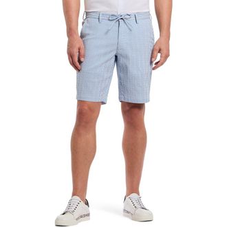 Robert Graham Fornillo Woven Drawstring Shorts in Navy at Nordstrom Rack, Size 38