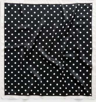 Simons Womens Dotted square scarf