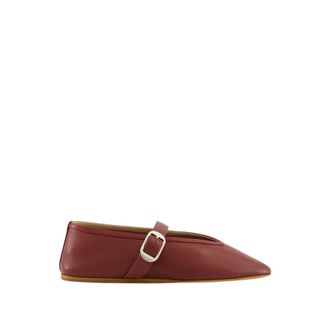 Le Monde Beryl Schoenen, Dames, Rood, 38 EU, Leer, Stella Slipper