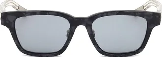 Linda Farrow KRIS VAN ASSCHE KVA18 C2 Mens Sunglasses Black Size 50