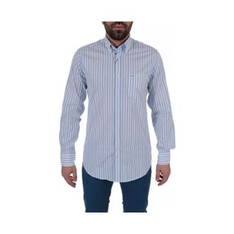 Paul & Shark Heren, Overhemden, Blauw, Maat: L Katoen