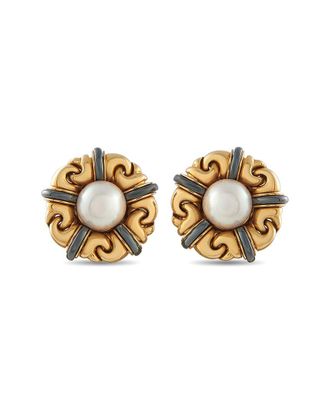 Bulgari 18K Pearl Clip-On Earring (Authentic Pre-Loved)