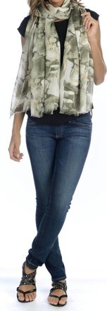 Tolani Hathi Scarf In Grey