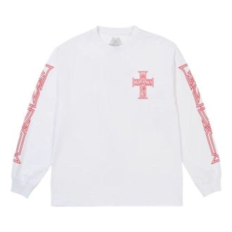 Palace Y So Cross Long-Sleeve T-shirt White P30LS004