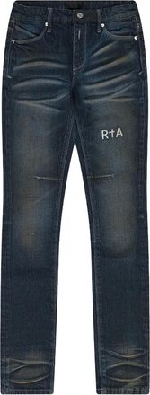 Rta Jeans skinny Bryant con effetto vissuto - Blu