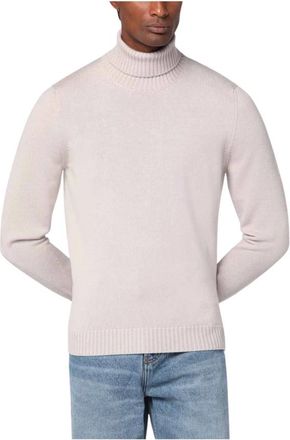 Drumohr Dolcevita ML Rasato - Heren - Coltruien - Beige - 3XL - Wol - Truien & Vesten