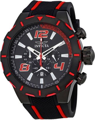 Invicta S1 Rally Chronograph Black Dial Mens Watch 20109