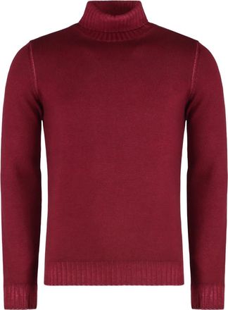 Moorer Maglione Todi a collo alto - Rosso