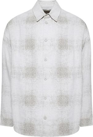 Misbhv Camicia tartan - Bianco