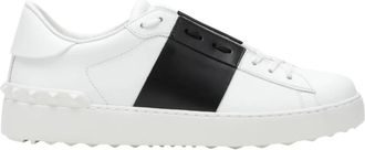 Valentino Garavani Open Sneaker - Heren - Sneakers - Wit - 41 EU - Leer - Schoenen