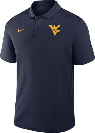 Nike West Virginia Victory Nike Mens Dri-FIT College Polo in Blue | 035841SWVN-R0T
