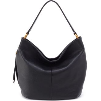 Hobo Harley Leather Hobo Bag in Black at Nordstrom
