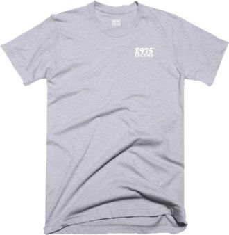 Generic 1975 Legend T Shirt Pocket 50th Birthday 50 Years Born in 1975 Funny Joke Vintage Retro Gift Tee Top (UK, Alpha, L, Regular, Regular, Grey)