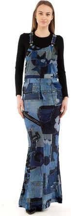 Moschino Multicolor Viscose Cropped Womens Jeans