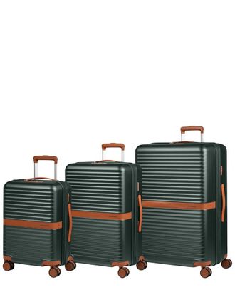 Champs Luggage Vintage Ii 3Pc Expandable Luggage Set