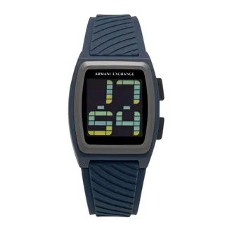 A|X Armani Exchange Accessoires, Heren, Blauw, ONE Size, Watches