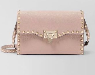 Valentino Garavani rockstud leather shoulder bag chain strap