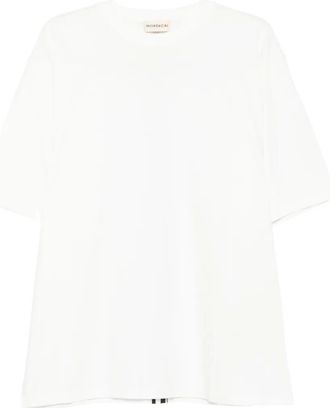 Mordecai T-shirt met gestreept detail - Wit