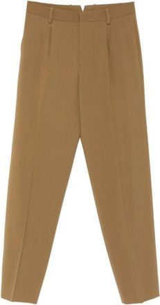 Cellar Door Brown Pleated Trouser