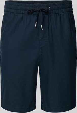 Matinique Shorts aus Leinen-Baumwoll-Mix Modell barton in Marine, Gr&ouml;&szlig;e XXL
