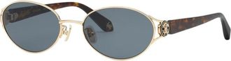 Roberto Cavalli Src 174M 300Y Zonnebril - Dames - Zonnebrillen - Bruin - 57 MM - Accessoires
