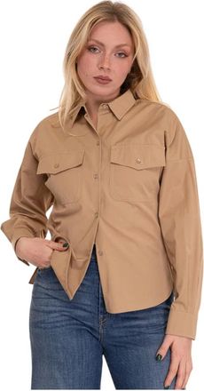 Max Mara Mujer, Blusas y Camisas, Beige, Talla: L