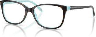 Tiffany & Co. 52mm Square optical glasses in Tortoise at Nordstrom