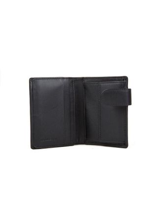 Momo Design Mens Card Holder Black Genuine Leather Bags - Card-Holders