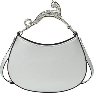 Tiffany & Fred Tiffany And Fred Paris Sculptural Panther Leather Shoulder Bag