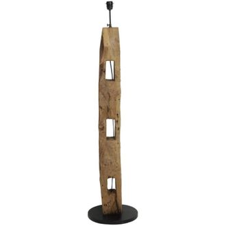 Light & Living L&aacute;mpara De Pie - Karlovo - Natural - Madera - - Light&living