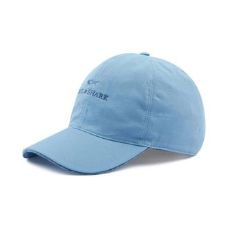 Paul & Shark Baseballpet met logoborduursel - Heren - Petten - Blauw - M - Katoen - Accessoires