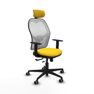 Piqueras y Crespo Silla De Oficina Piqueras Y Crespo Jorquera Negro Espuma Inyectada