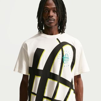 Nike Mens Nike Sportswear Max90 T-Shirt in White | IQ1005-134