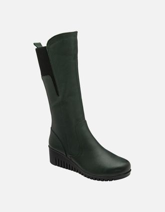 Lotus Womens Fitzgerald Womens Calf Boots - Black - Size: 4