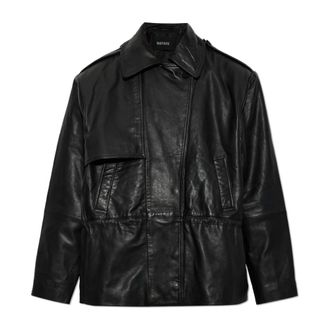 Rotate Giacca in Pelle - - Jackets - Donna - Nero - M