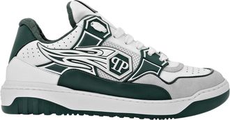 Philipp Plein Hexagon Lo-Top Sneakers - Heren - Sneakers - Veelkleurig - 41 EU - Katoen - Schoenen