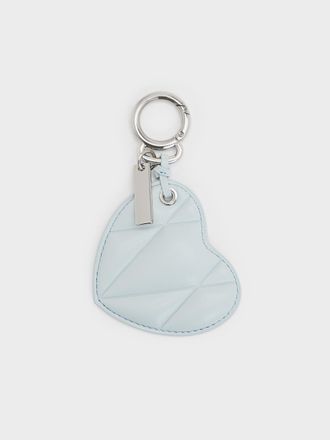 Charles & Keith Heart Quilted Mirror Charm