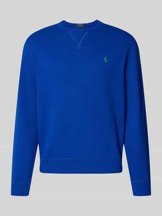 Polo Ralph Lauren Regular Fit Sweatshirt aus Baumwoll-Mix in Aqua, Gr&ouml;&szlig;e XXL