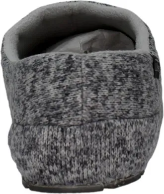L.L.Bean LL Bean L. L.Bean Sweater Fleece Slipper Scuff II Grey 504789 Womens