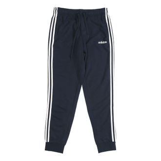 adidas E 3S T Pnt Ft Plaid Applique Sports Pants Men Blue DU0478