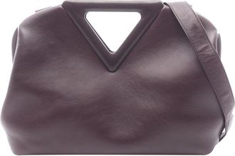 Bottega Veneta Pre-owned Bottega Veneta Medium Leather Point Satchel Ladies MHKDZTX2AWEQ228V