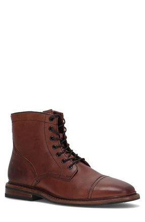 Frye Paul Lace-Up Boot in Brown at Nordstrom, Size 10.5