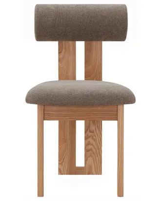 Safavieh Couture Halloway Boucle & Wood Dining Chair