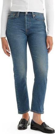 Levi's Wedgie High Waist Straight Leg Jeans in Maximum Effort at Nordstrom Rack, Size 27 X 28