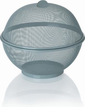 KELA Obstschale »Fruchtkorb Como grau« aus Metall