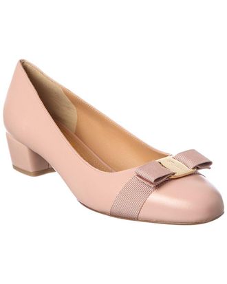 Ferragamo Vara Bow Leather Pump