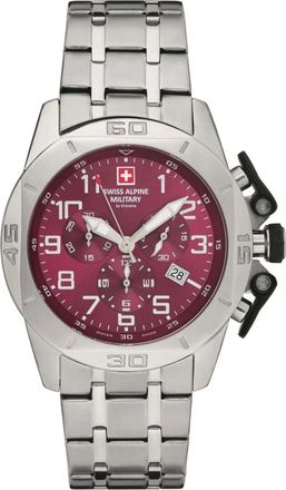 Swiss Alpine Military 7063.9136 Horloge - Heren - Accessoires - Grijs - Maat: ONE Size