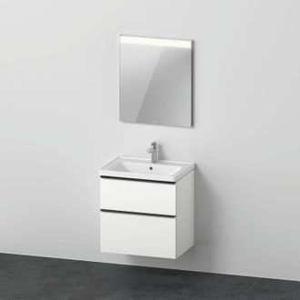 Duravit Duravit - Juego De Muebles D-neo, Lavabo Con Mueble De Pared Y Espejo Led